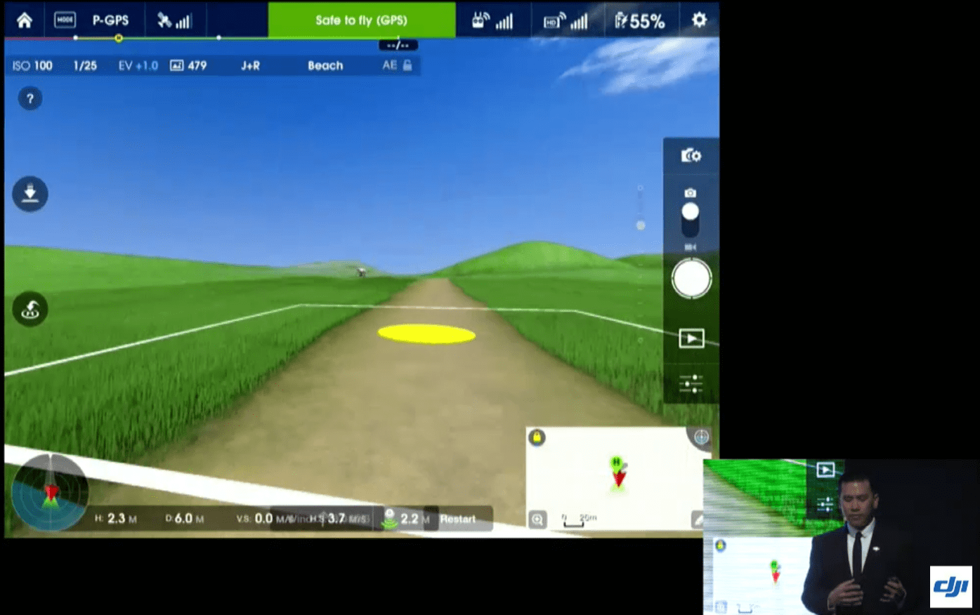how to connect dji phantom 3 to app